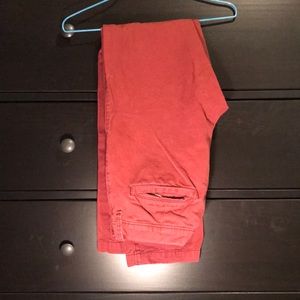 Hollister red pants